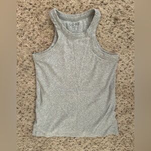 LOFT Heather Gray Tank Top